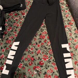 Victoria's Secret PINK Classic Black Leggings